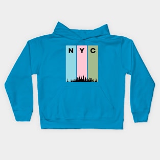 New York City Travel Vibes Tee! Kids Hoodie